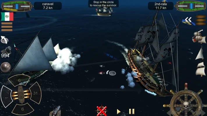 The Pirate: Caribbean Hunt android App screenshot 2